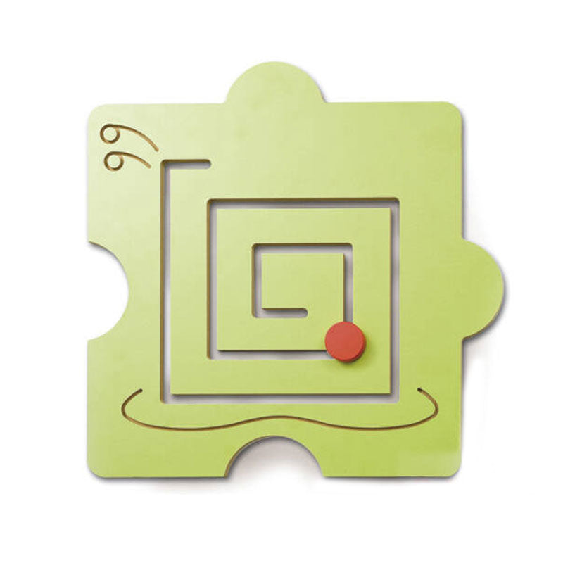 Arte de pared en espiral manipulable