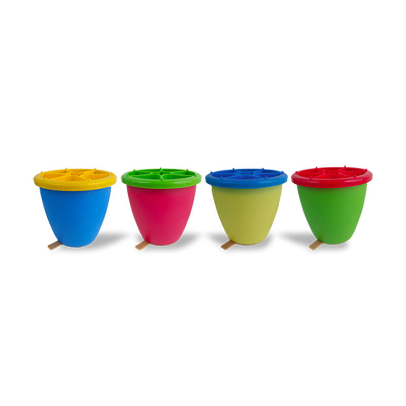 Recipiente para pincéis com paleta