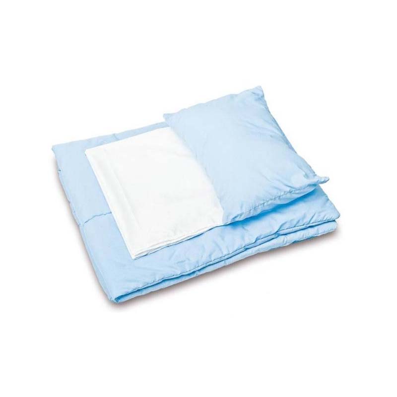 Roupa de cama para catre azul