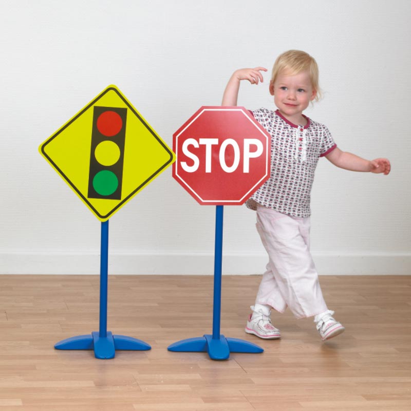Set of 6 road signs