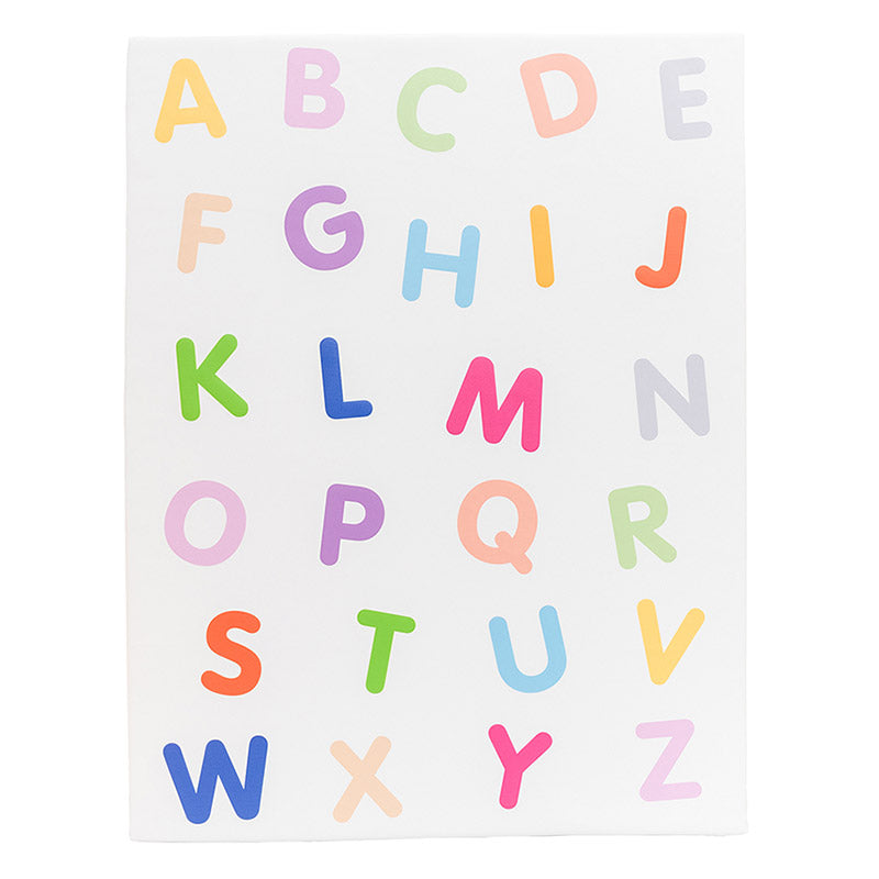 Tapete Letras coloridas