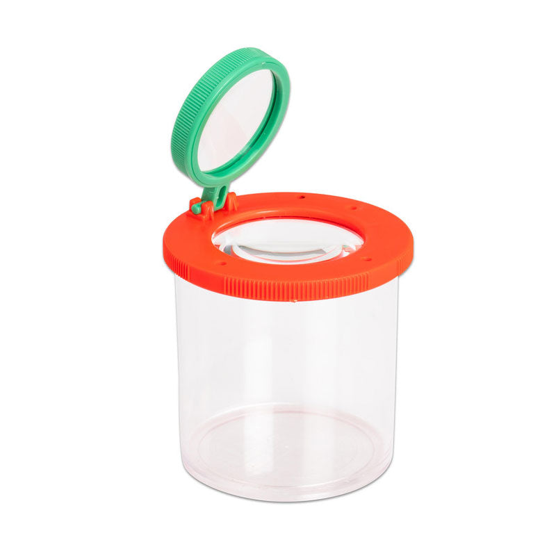 Visor de insectos con aumentos de 2x y 4x.