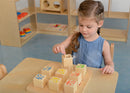 Quadro didático cubos com sons