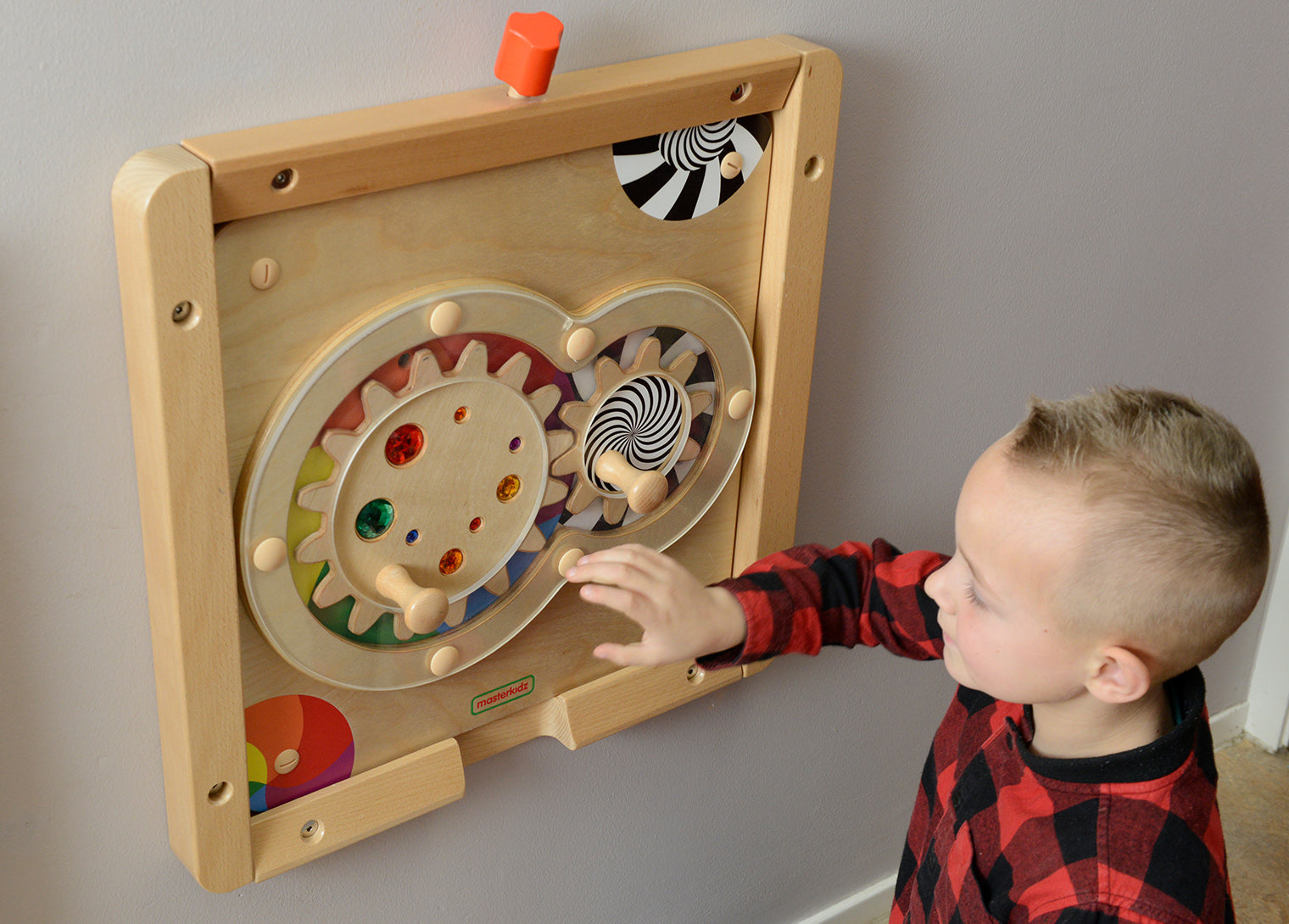 Painel STEAM de engrenagens