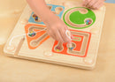 Quadro didático labirinto magnético com bolas