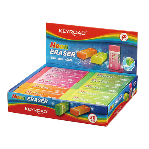 Borracha Keyroad Neon Eraser