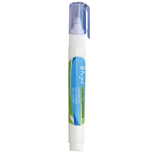 Caneta corretora ponta metal Fegol 8ml - Sílaba