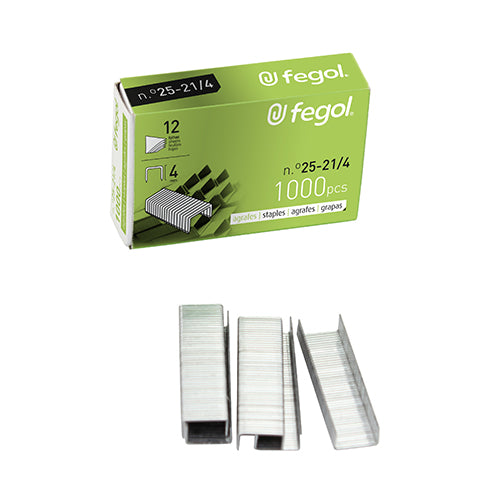 Grapas #25 2 1/4 Fegol (caja de 1000)
