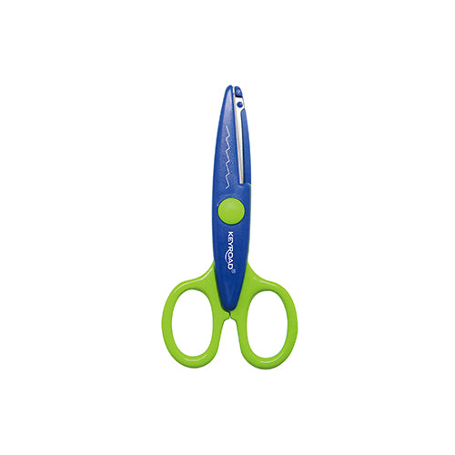 Tijeras escolares Keyroad zigzag 5,5" 14 cm
