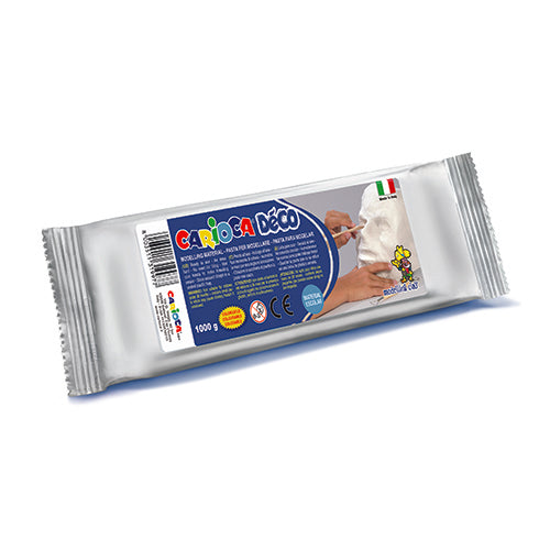Arcilla de modelar blanca carioca 1kg