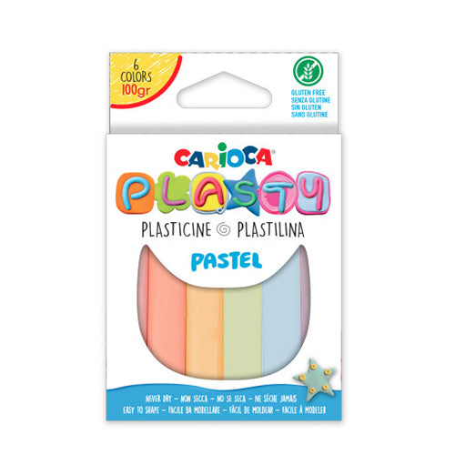 Masa Plasty Carioca 100g (caja de 6)