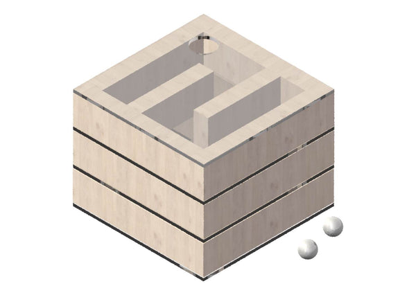 Cubo de labirinto Plus Line