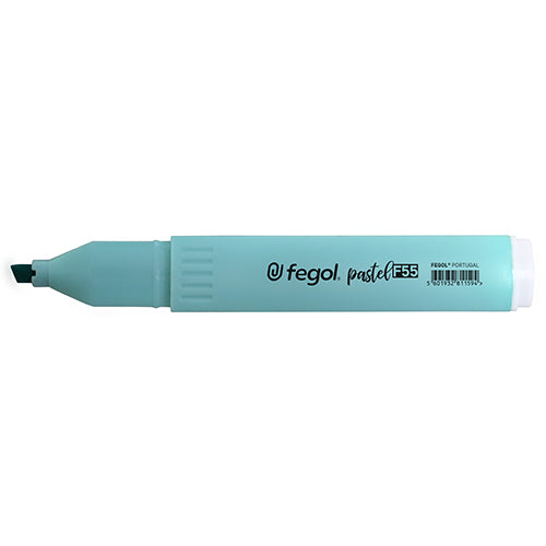 Marcador fluorescente Fegol pastel azul F55