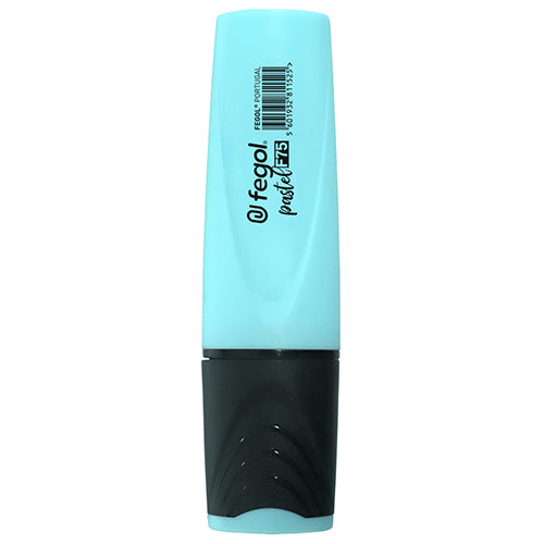 Marcador fluorescente Fegol, azul pastel F75