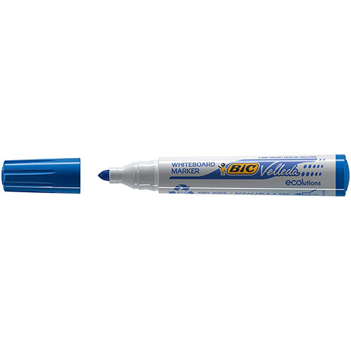 Marcador p/ quadro branco BIC Velleda azul