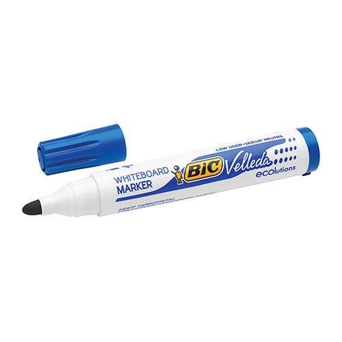 Marcador p/ quadro branco BIC Velleda azul