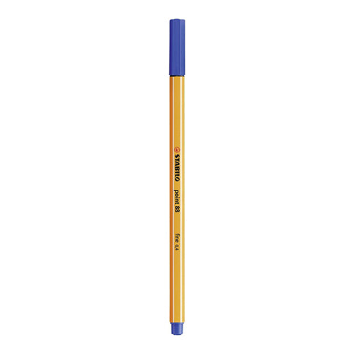 Marcador fibra Stabilo Point Fineliner 0.4 azul