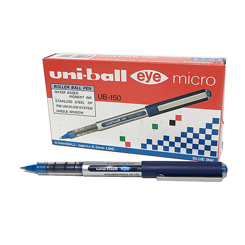 Marcador Roller Uni-Ball Eye Micro 0.2 azul