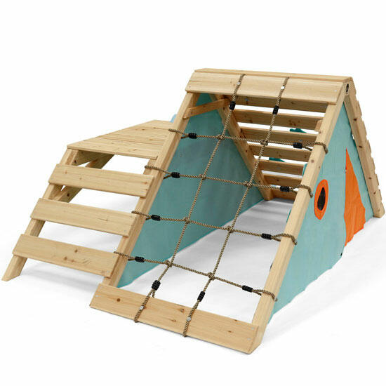Mi primer centro de juegos de madera