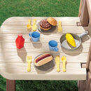 Picnic house in the yard