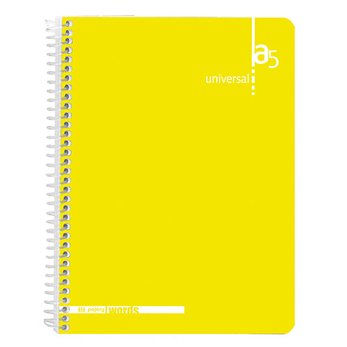 Caderno espiral A5 Fegol (80f) colors pautado