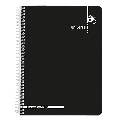 Fegol A5 spiral notebook (80 sheets) lined colors