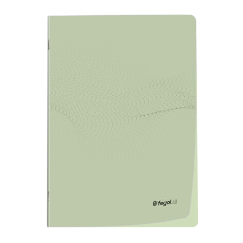 Stapled notebook with PP cover, A5, Fegol (48 sheets), flex print, lined.