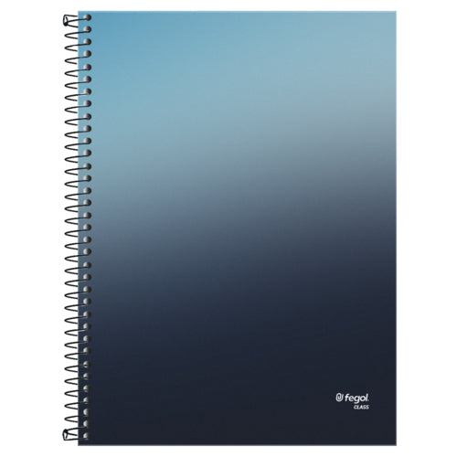 Caderno espiral capa dura A4 Fegol (160f) pautado