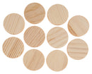 Rodas/discos de madeira de abeto (ø 40 mm) 10 unid.