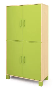 Armario alto con puertas