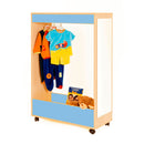 Móvel para disfarces Linha NE aberto