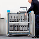 Armário de carregamento móvel vertical LapCabby - dispositivos até 17"