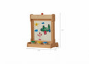 Suporte duplo de mesa para painel STEAM