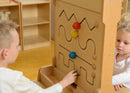 Suporte duplo de mesa para painel STEAM