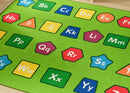 Tapete Educativo con Letras y Formas 2400 x 2400 mm