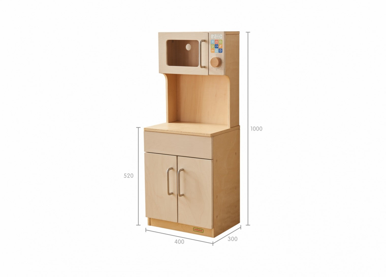 Mueble para microondas blanco "Pretend Play"
