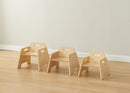 Wooden Chair with Armrests 22 cm