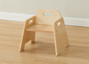 Wooden Chair with Armrests 22 cm