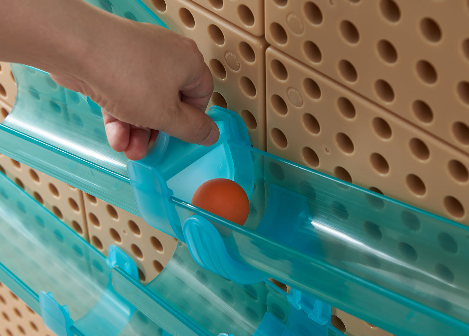 Kit de 92 peças STEM pista de água / corrida de bolas - Sílaba