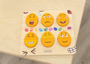 Quadro didático emoções
