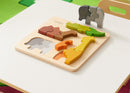 Quadro didático puzzle safari