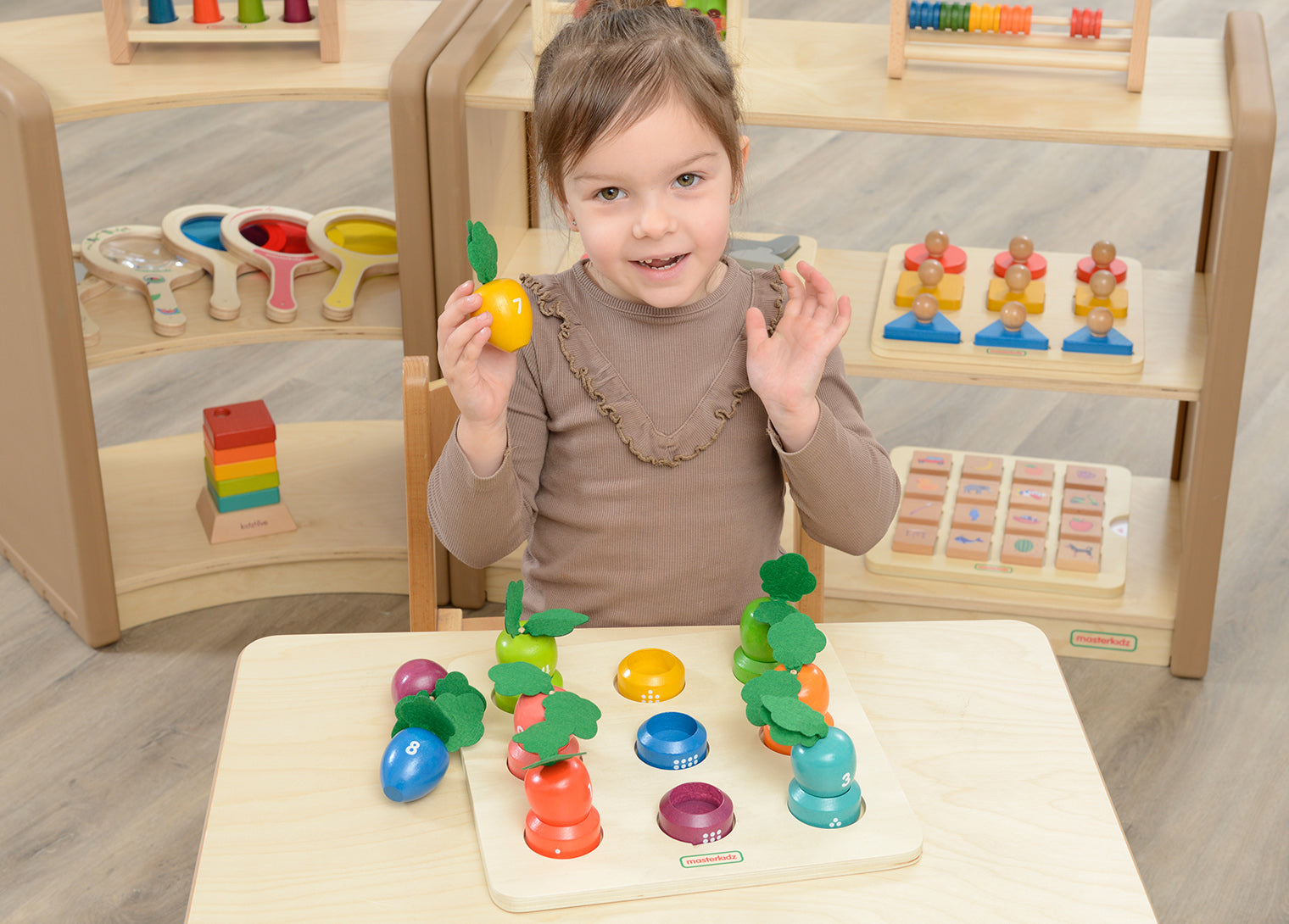 Carrot Garden Number Game 1 to 9