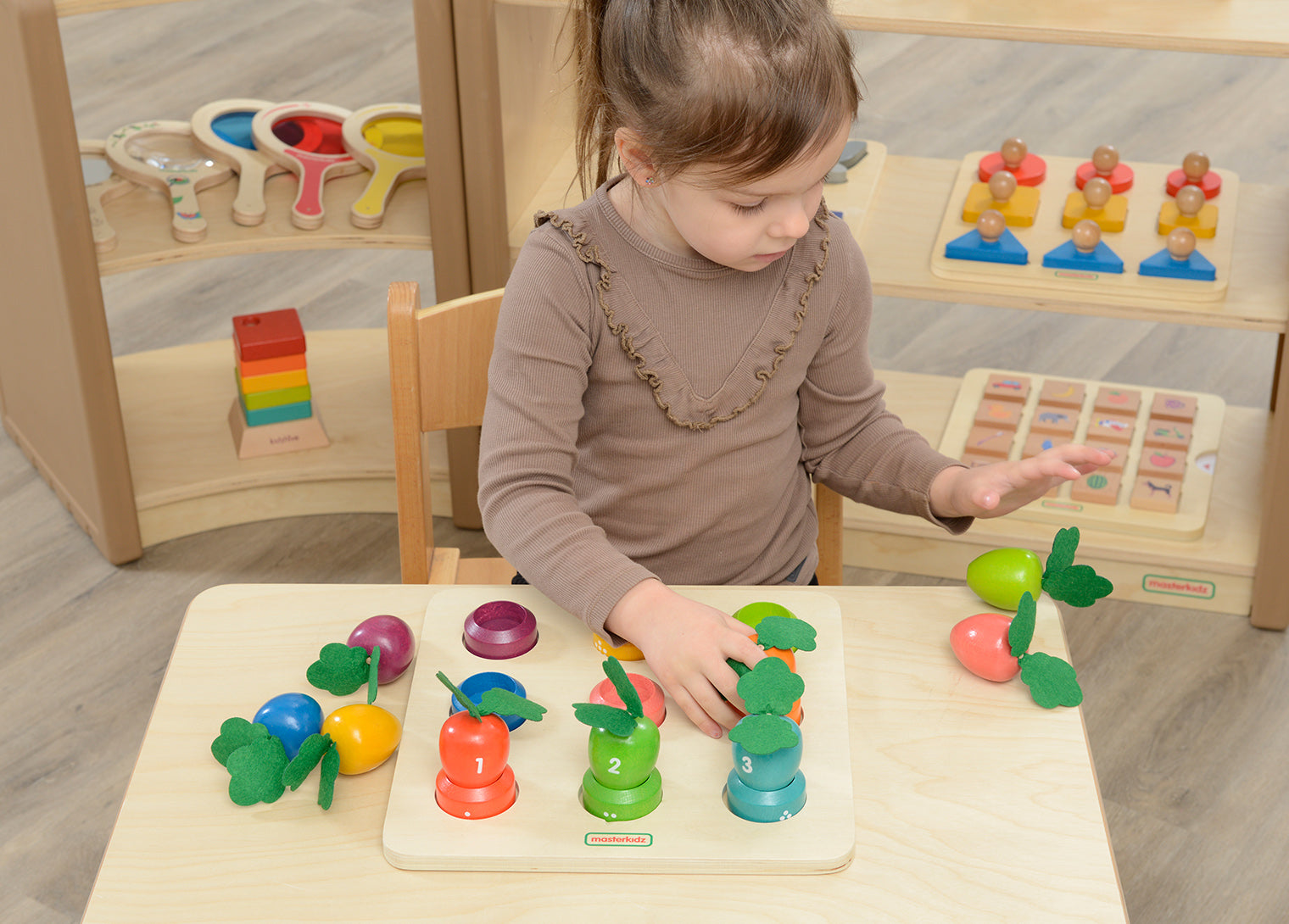 Carrot Garden Number Game 1 to 9