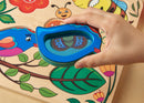 Quadro didático visão sensorial