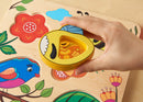 Quadro didático visão sensorial