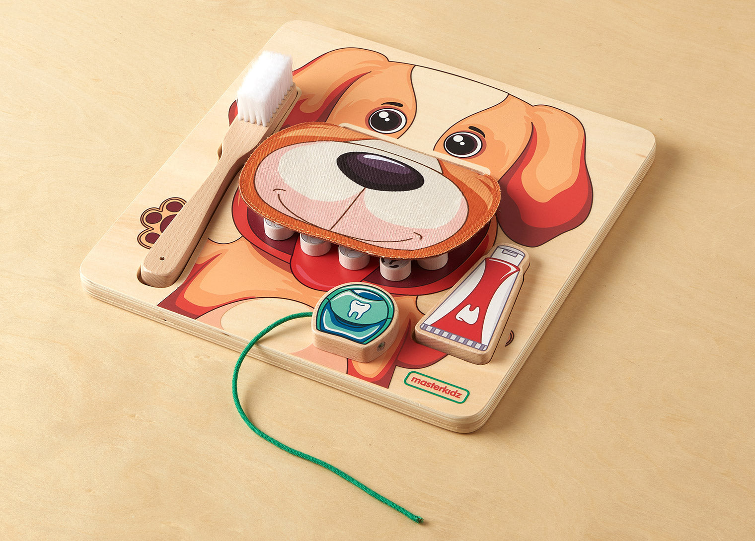 Quadro didático higiene dentária