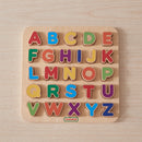 Puzzle do Alfabeto com Letras Maiúsculas