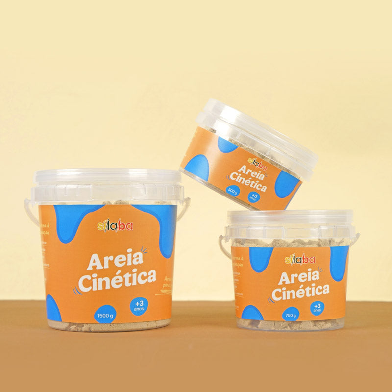 Areia cinética - Sílaba