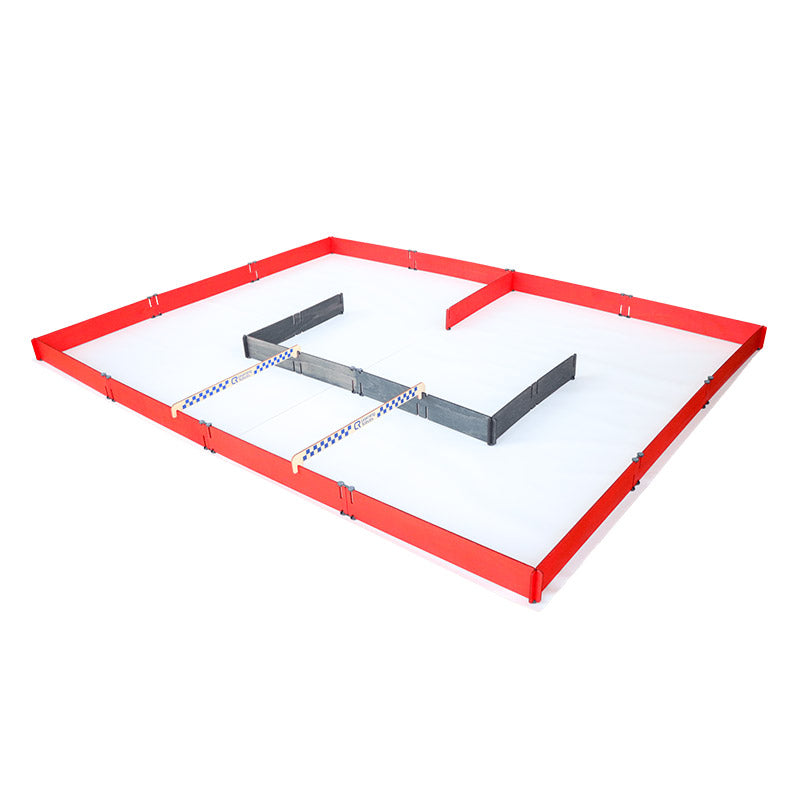 Arena de madera "Carrera extensa" para Robot Alpha AI