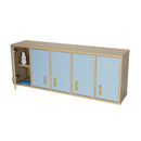 Closed "NE Line" cabinet with 12 compartments.